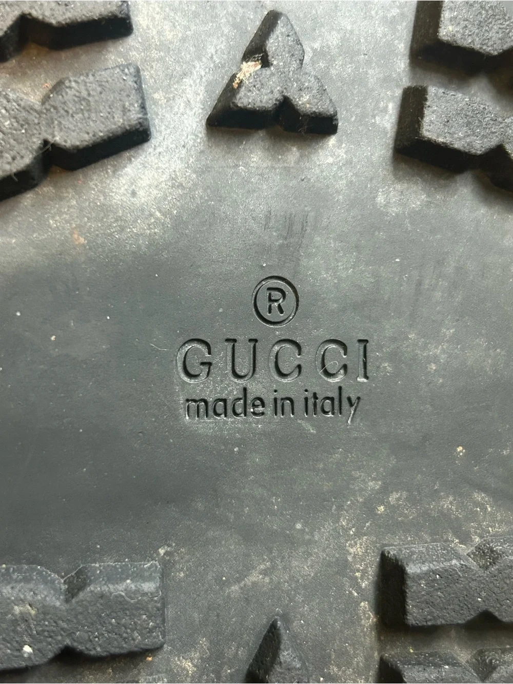 GUCCI Web Slide Sandal Size 43